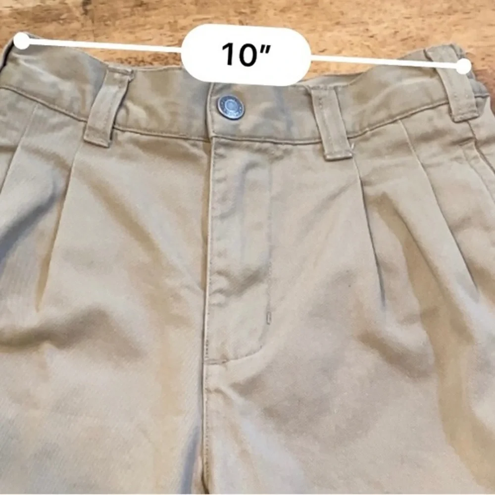 Gap Easy‎ Fit Slim Size 6 Khakis 100% Cotton Pleated Chino Pants